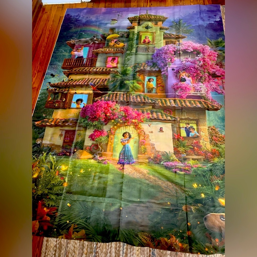 Disney Encanto Party Backdrop - Multicolor